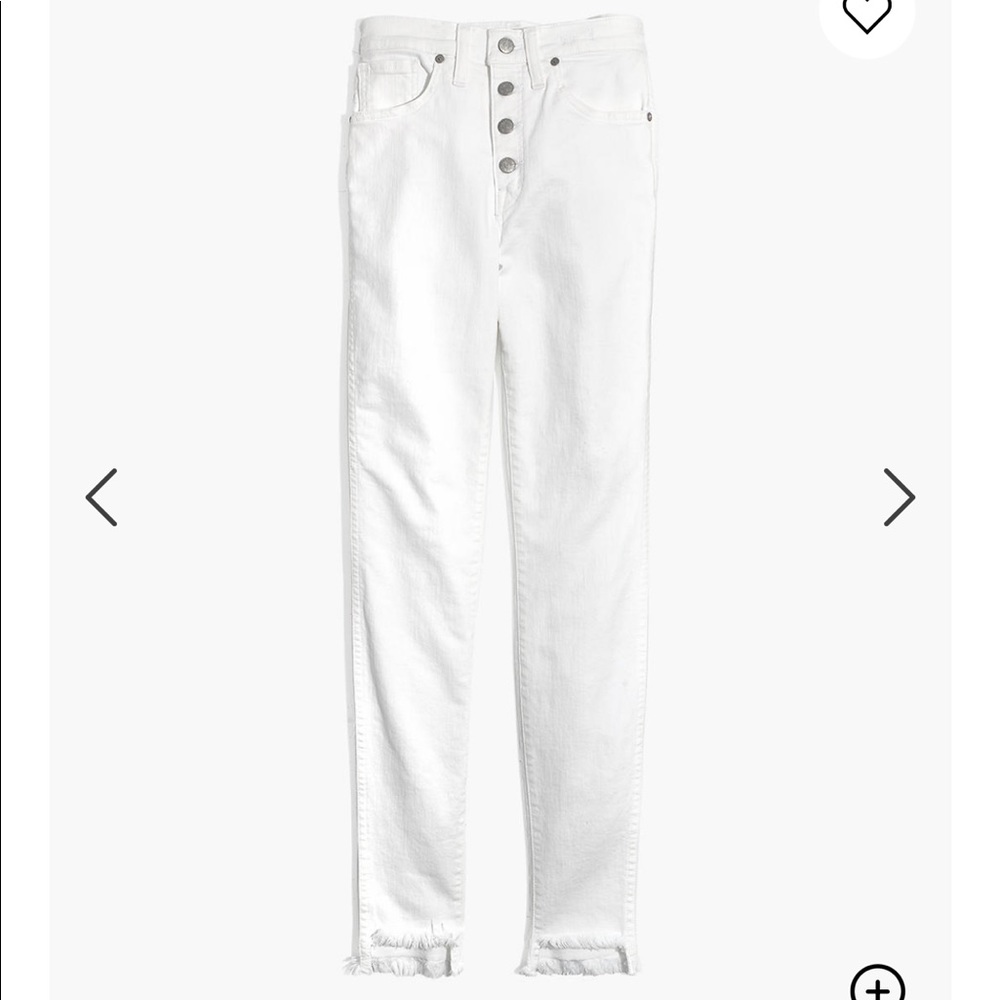 MADEWELL JEANS worn once